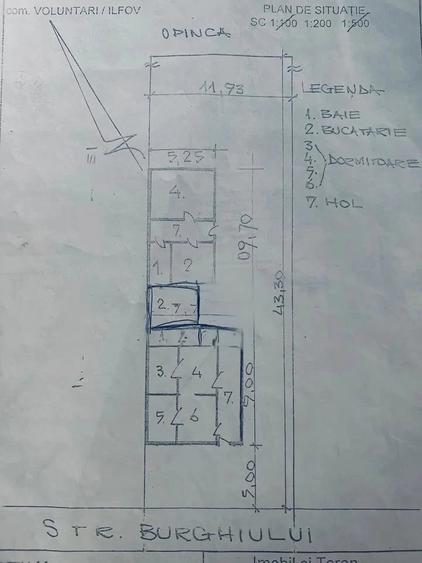 Casă cu Teren 516 Mp în Central