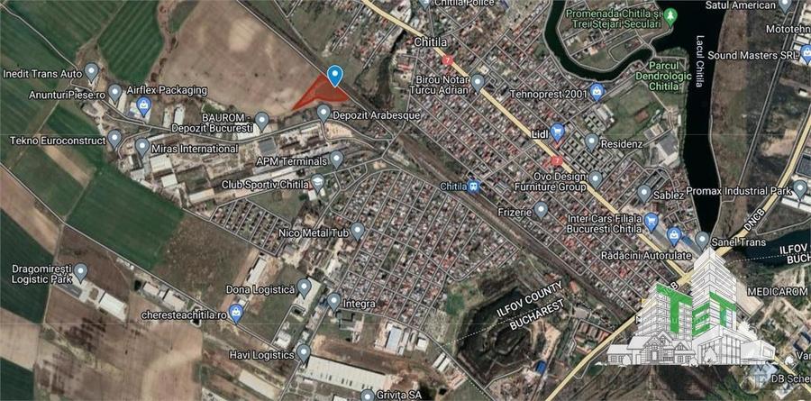 Teren Construcții intravilan de 17438 mp, în Central