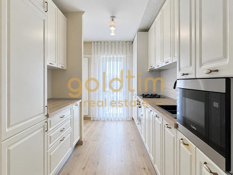 Apartament cu 3 camere semidecomandat, mobilat în Barbu Văcărescu