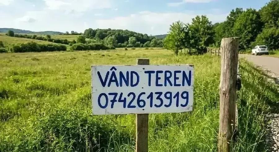 Teren de 6100 mp, în Lugojel