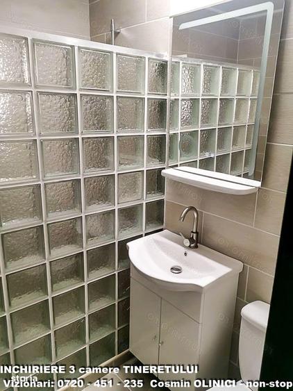 Apartament cu 3 camere, mobilat în Văcăresti