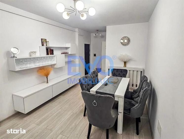 Apartament cu 3 camere semidecomandat în Miroslava