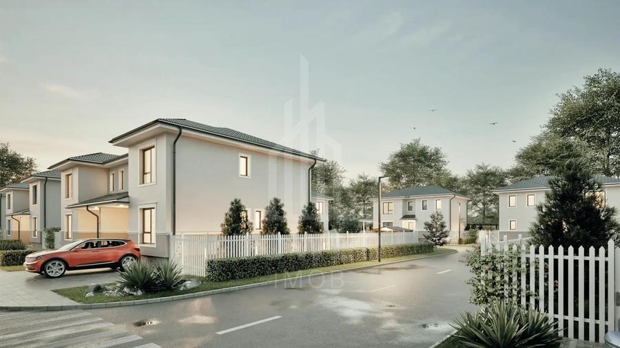 Duplex cu 4 camere cu Canalizare în Șura Mică