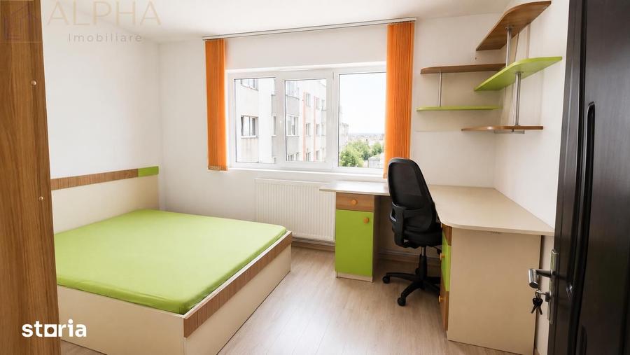 Apartament cu 3 camere decomandat în Central