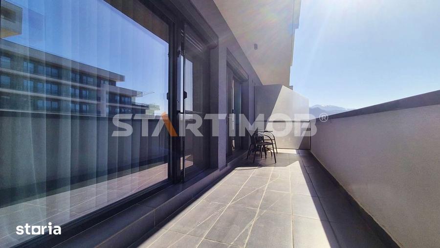 Apartament cu 2 camere, mobilat în Tractorul