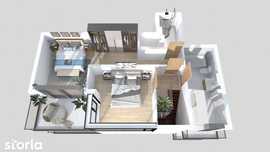 Apartament cu 4 camere în Ștefan cel Mare