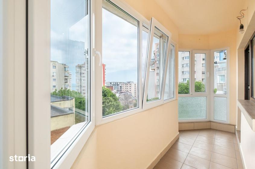 Apartament cu 2 camere decomandat, mobilat în Faleza Nord