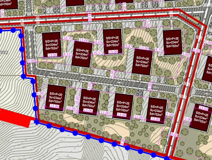 Teren Construcții intravilan de 4500 mp, în Central