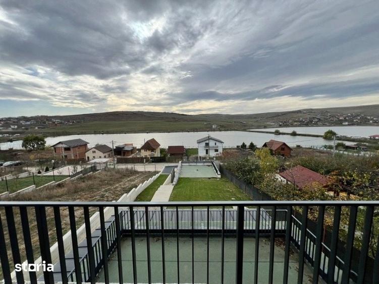 Casa cu arhitectura premium, vedere la lac si garaj dublu | Campenesti - 3