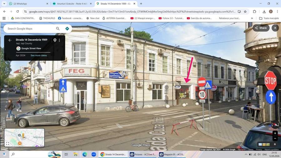 Casă cu 2 camere în Piața Unirii