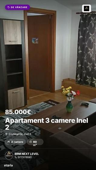 Apartament cu 3 camere în Central