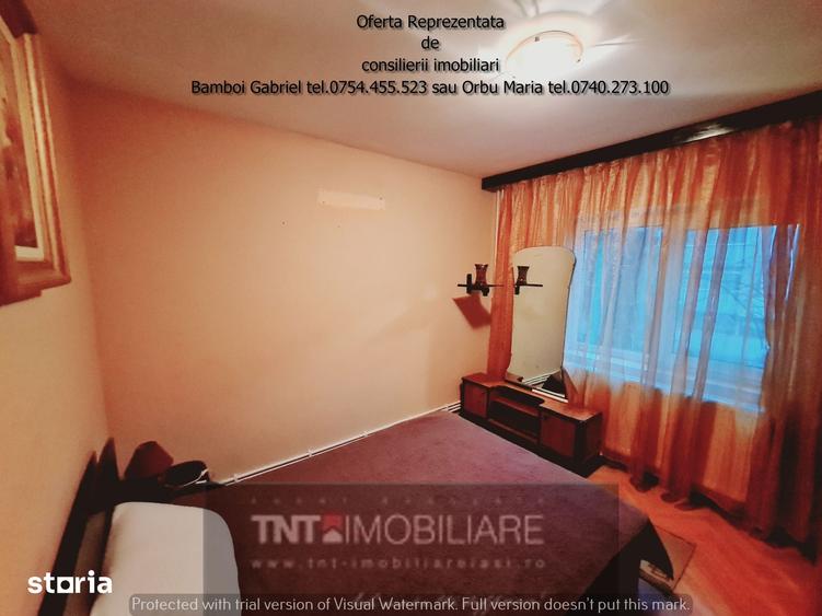 Apartament 3 camere mobilate Zona Pacurari (Petru Poni) Etaj 1 - 9