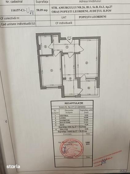 Apartament cu 2 camere în Ferentari