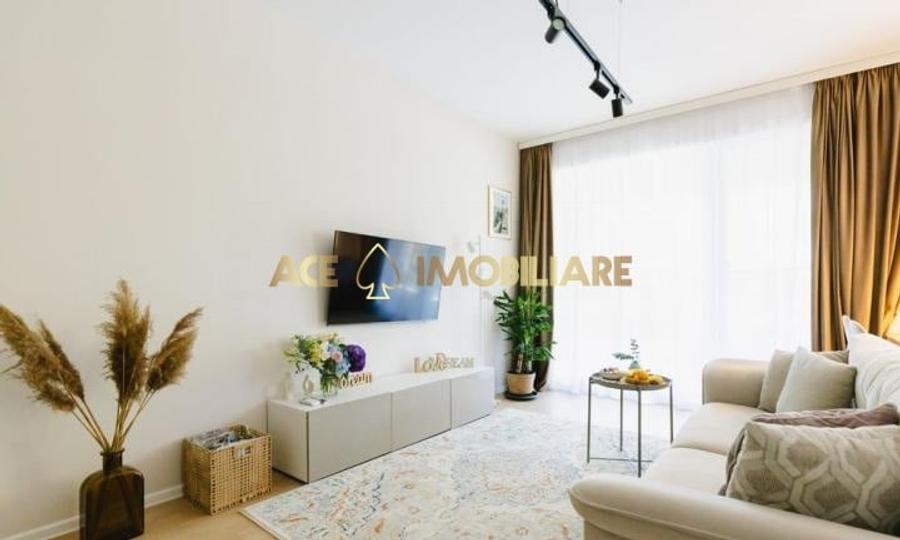 Apartament cu 2 camere semidecomandat, mobilat în Chitila