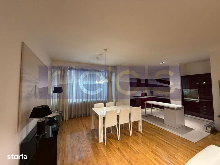 Apartament cu 3 camere, mobilat în Herăstrău