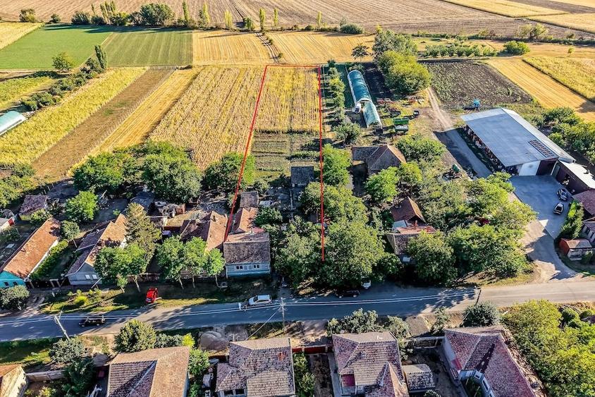 Casă cu 3 camere cu Teren 3950 Mp în Dorobanți