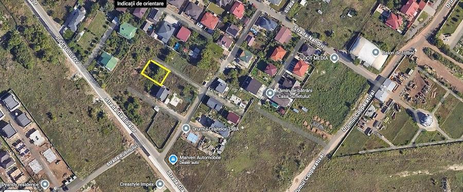 Teren de 400 mp, în Prelungirea Ghencea