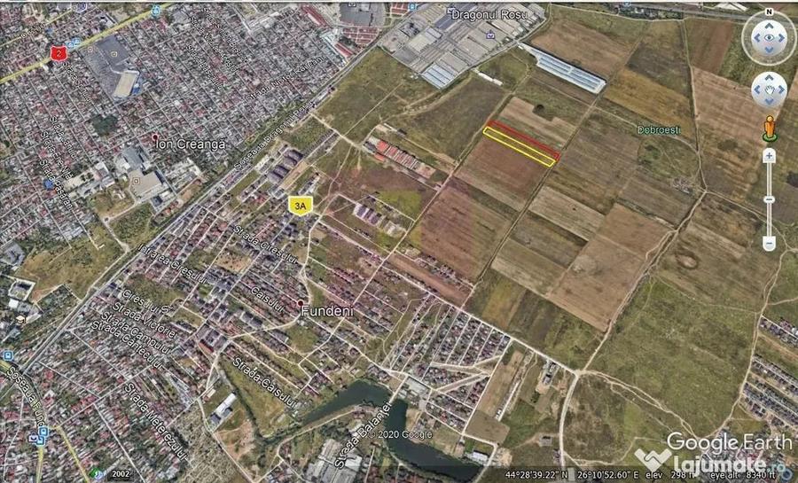 Vanzare 7500 mp teren Fundeni-Dobroesti-Stejarului - 1