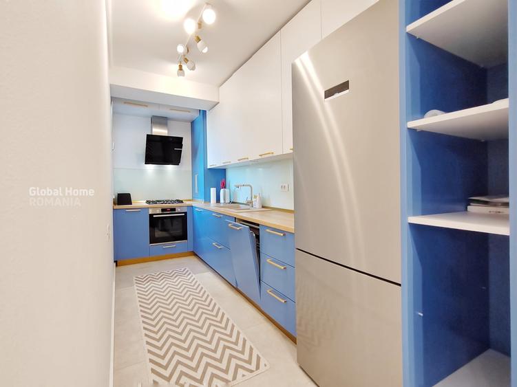 Apartament cu 2 camere semidecomandat, mobilat în Floreasca