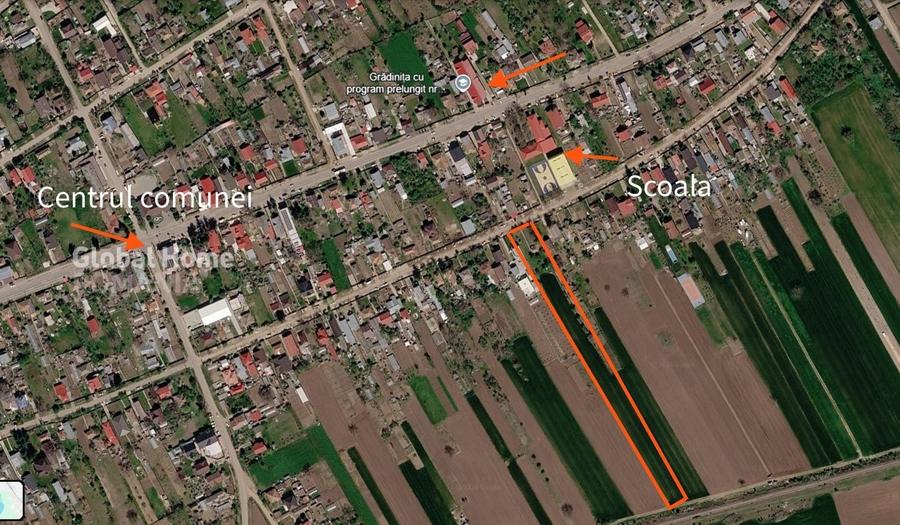 Teren Construcții intravilan de 4200 mp, în Moara Vlăsiei
