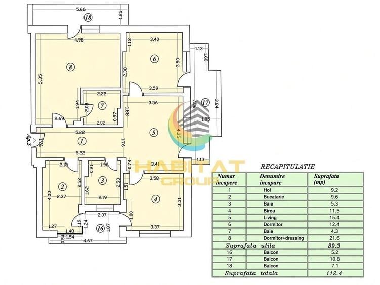 Vanzare Apartament 4 camere - Berceni / Postalionului / Grand Arena - 7
