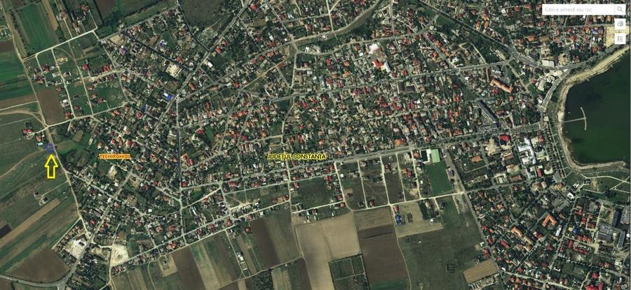 Teren Construcții intravilan de 500 mp, în Techirghiol
