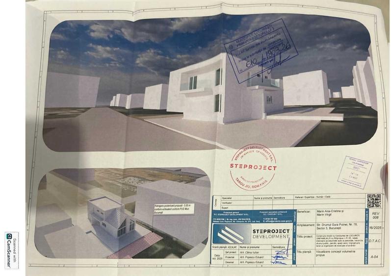 Teren 546 mp Sector 3, Drumul Gura Putnei Autorizatie de construire - 4