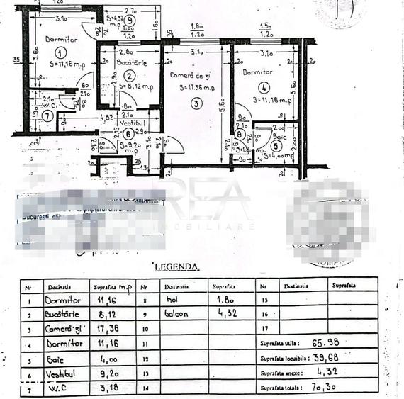 3 camere, et 2/8, 70 mp, bloc 1981-Gorjului - 6