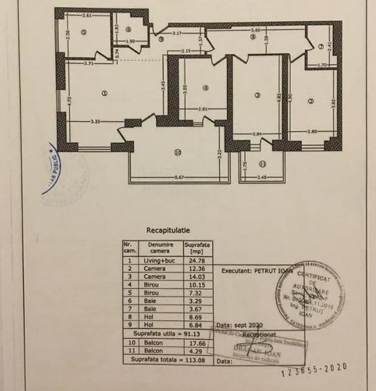 Apartament 5 camere | Parcare inclusa | Mobilat si utilat | Parcului20 - 14