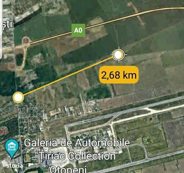 Teren 12325 mp de vanzare Otopeni -zona Drumul Garii Balotesti - 2
