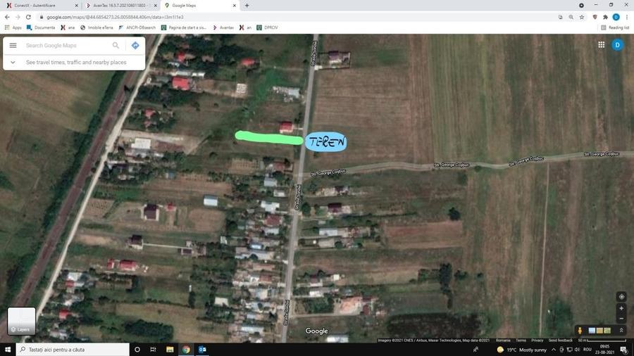 Teren agricol intravilan de 1750 mp, în Periș