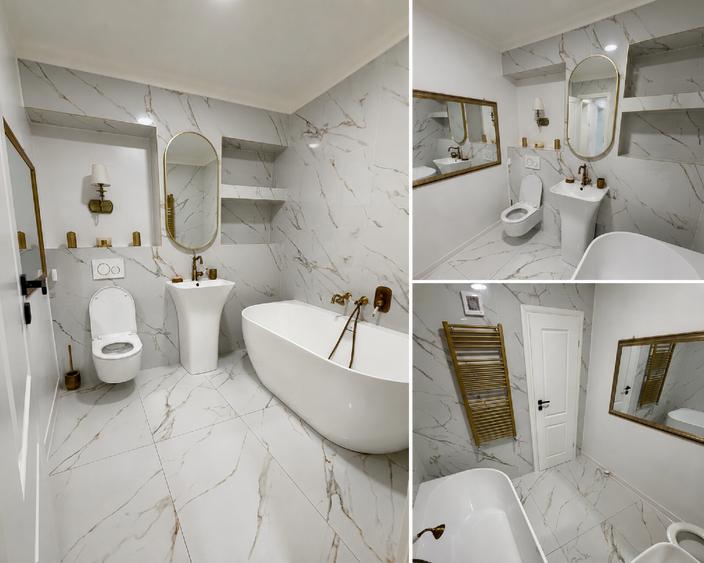 Apartament cu 3 camere decomandat, mobilat în Peninsula