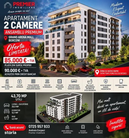 Apartament cu 2 camere în Brâncoveanu — fotografia 1