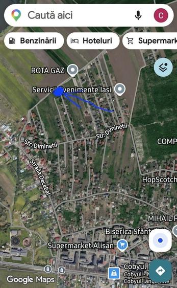 Teren de 300 mp, în Holboca