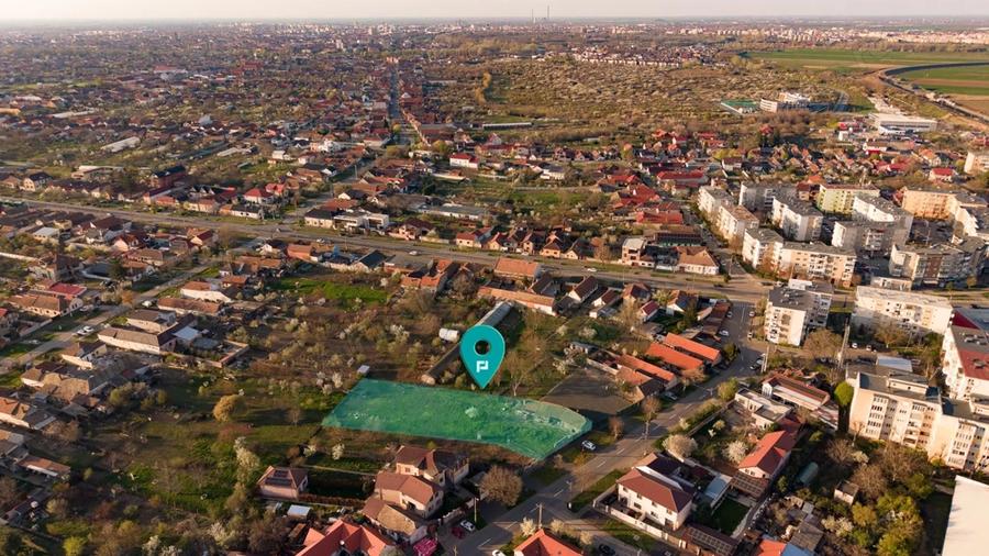 Teren de 1811 mp, în Aradul Nou