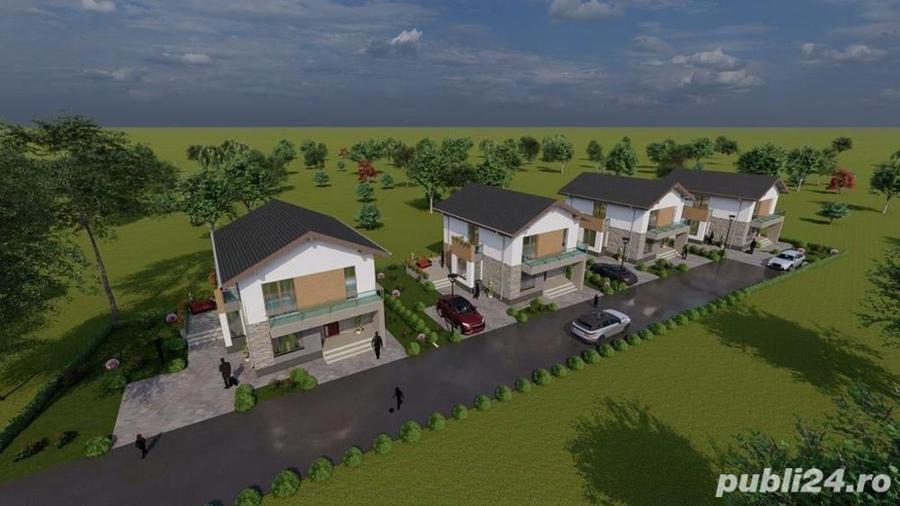 Casă cu 5 camere cu Teren 500 Mp în Corbeanca