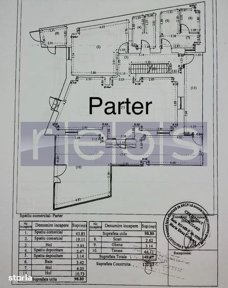 Spațiu comercial, de 300 mp, în Eminescu