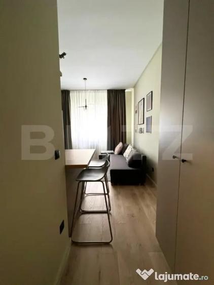 Apartamnt cu o camera, 21 mp, complet renovat, zona Calea F - 9