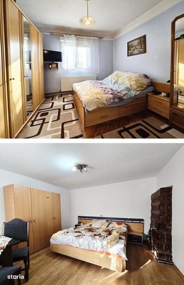 Casă cu 3 camere cu Teren 1064 Mp în Bujac