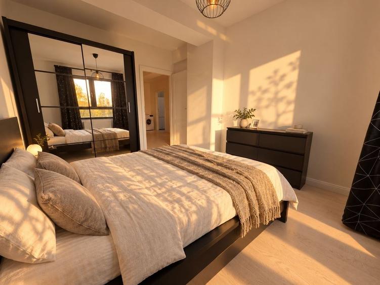 Apartament cu 2 camere decomandat, mobilat în Pipera