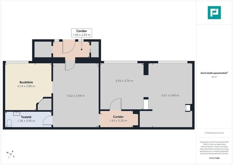 Apartament cu 3 camere în Remetea Mare