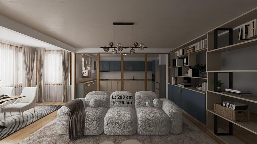 Apartament cu 3 camere în Titan