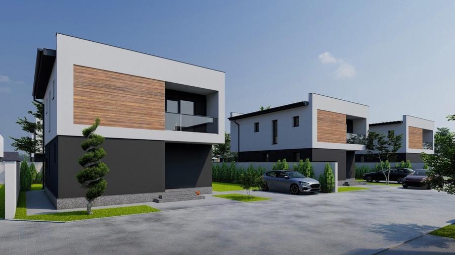 Casă individuală cu 4 camere cu Teren 375 Mp în Tunari