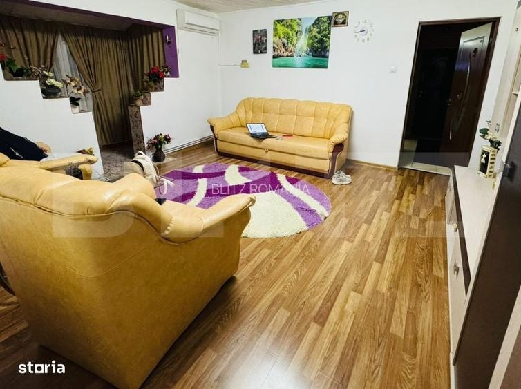 Apartament cu 2 camere de vanzare complet mobilat si utilat, Gaest