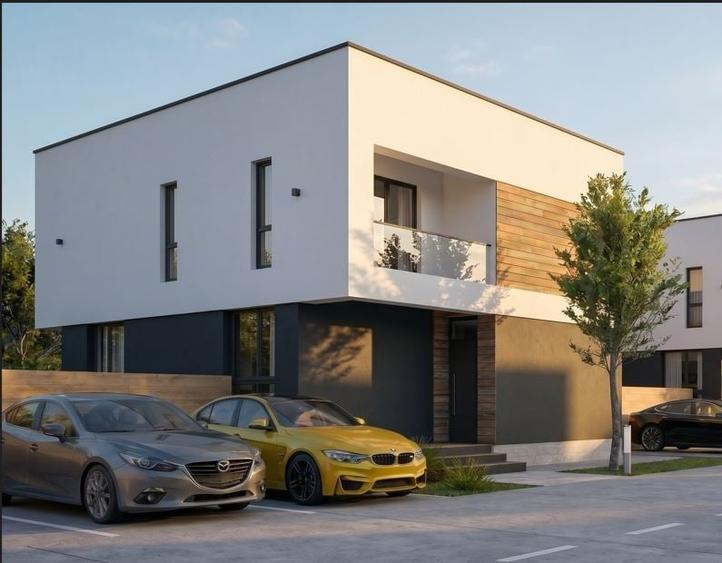 Casă individuală cu 4 camere cu Canalizare în Tunari