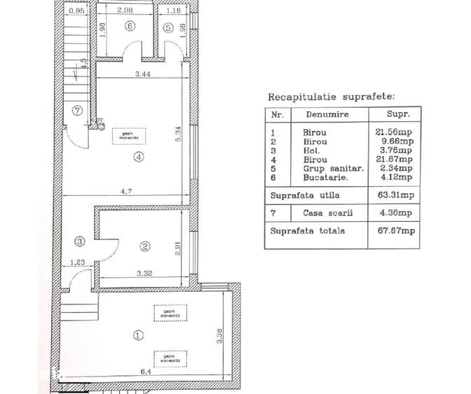 Spa?iu comercial (productie/salon infrumusetare/birouri ) - 14