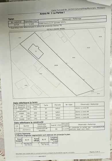 Casă cu 4 camere în Măldăeni