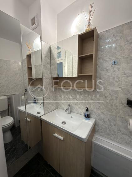 Apartament cu 3 camere semidecomandat, mobilat în Obor