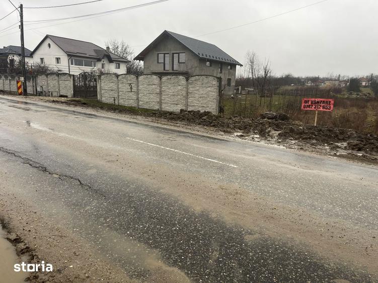 Teren de 907 mp, în Bradu