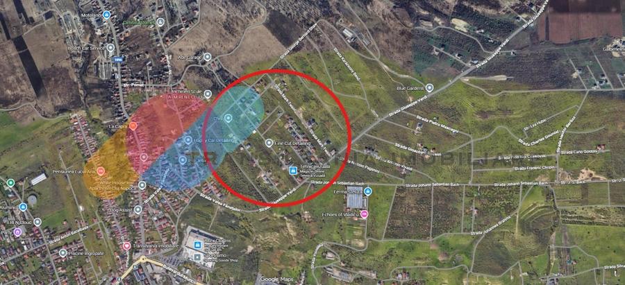 Teren Construcții intravilan de 447 mp, în Iris